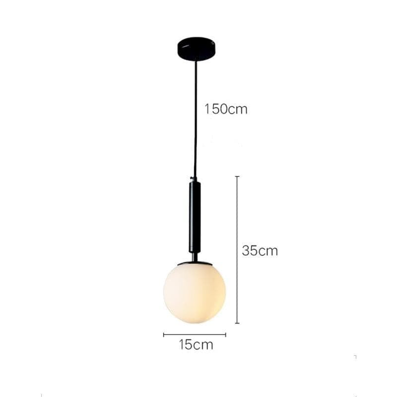 Valentina Modern Glass Ball Pendant Light