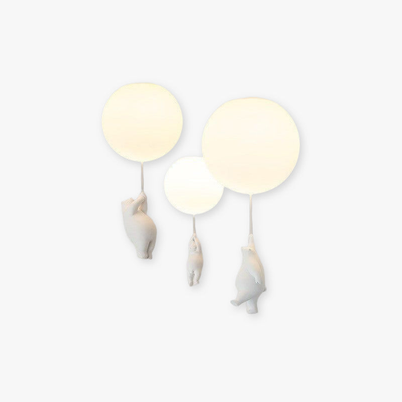 Fateh Bear Balloon LED Ceiling Light