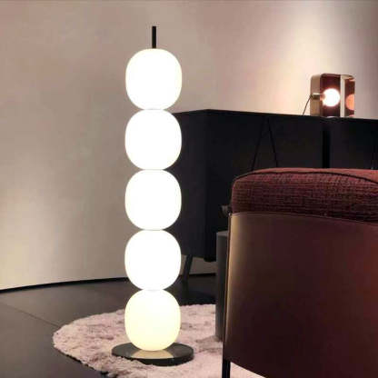 Valentina floor lamp in modern living room by Lassola