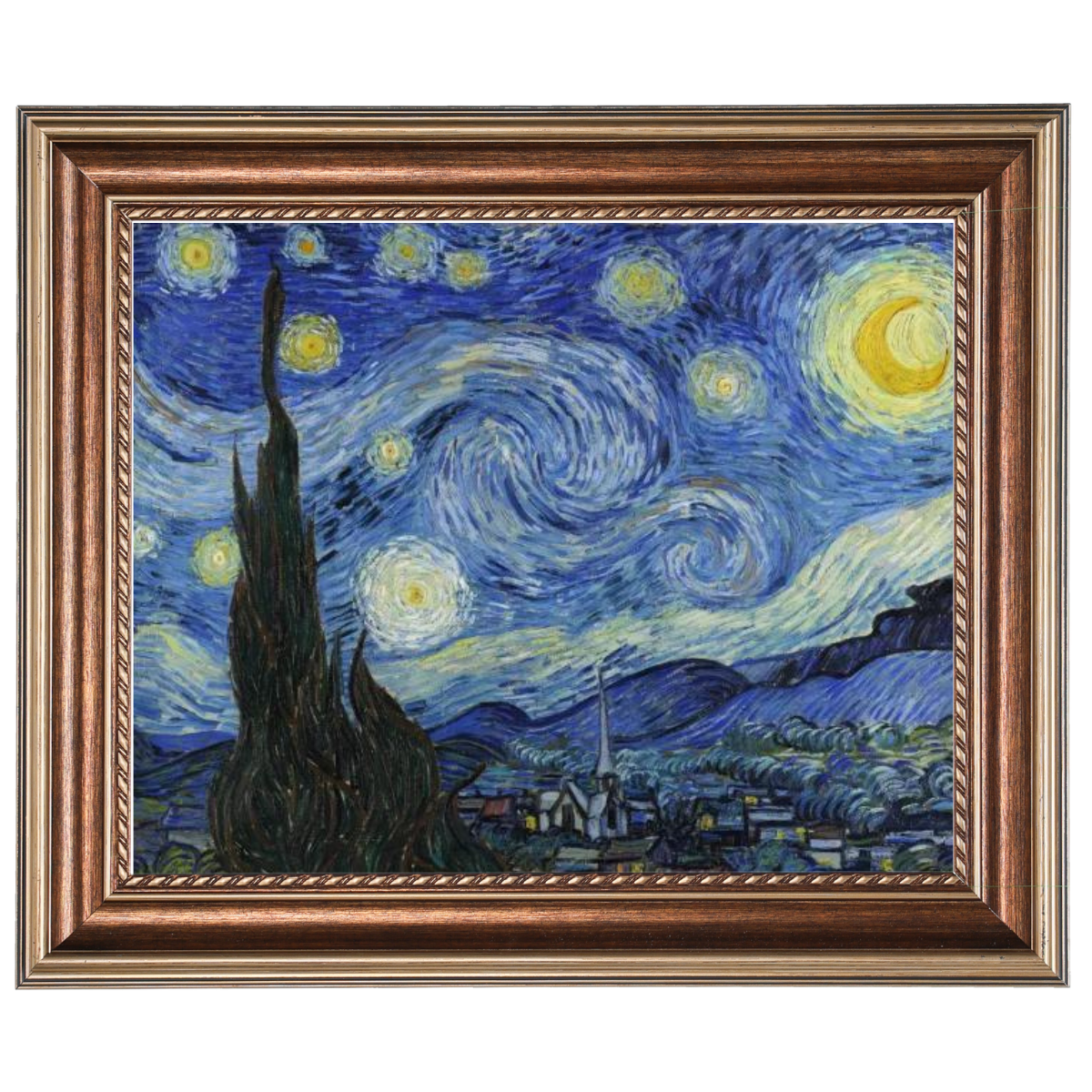 Van Gogh's Starry Night framed art