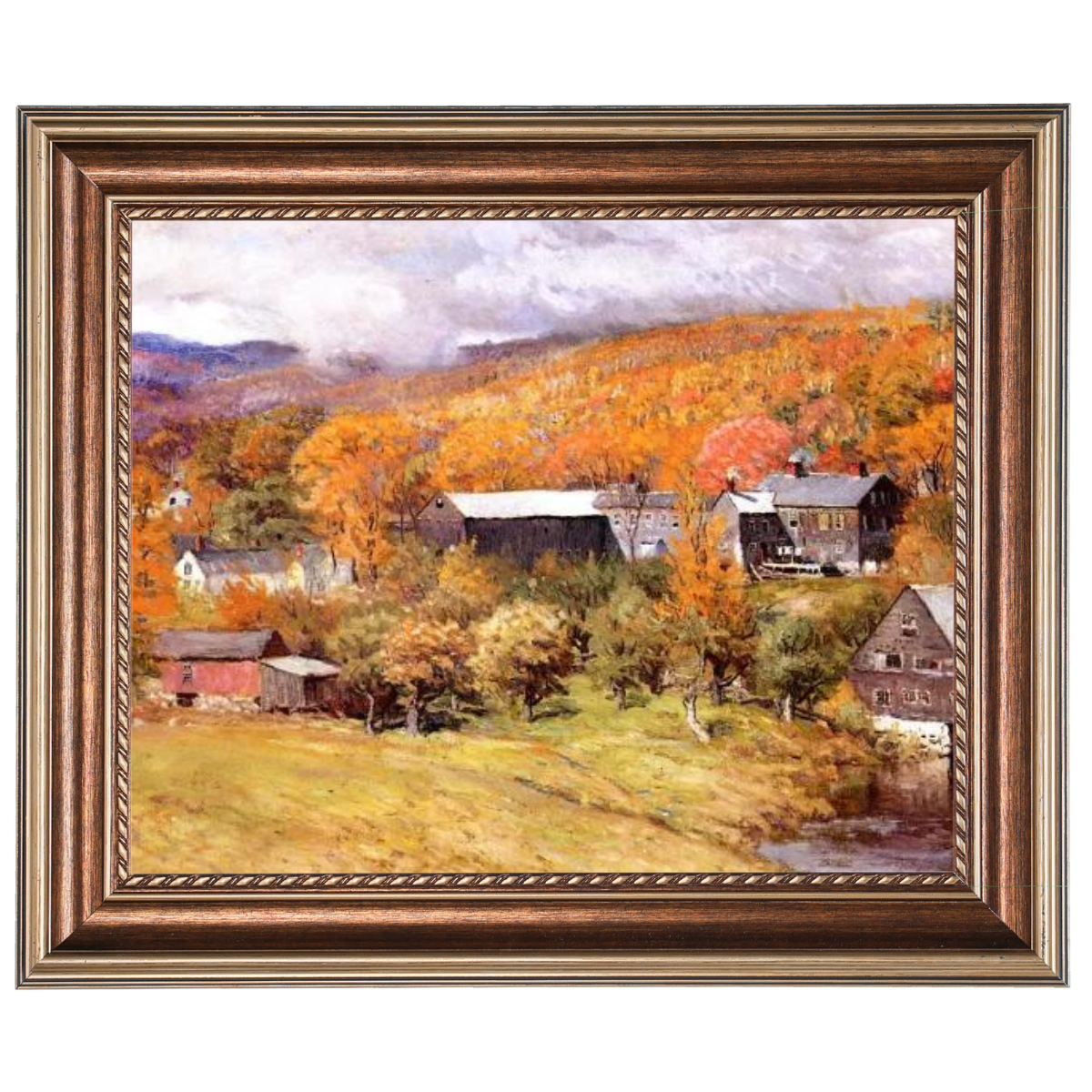 Ogunquit, Maine autumn landscape painting