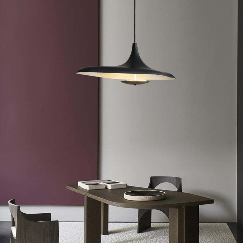 Carins pendant light over dining table, modern interior design