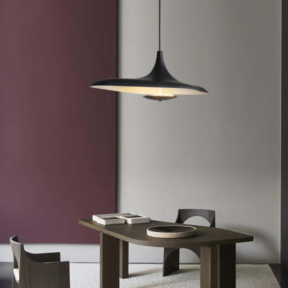 Carins pendant light over dining table, modern interior design
