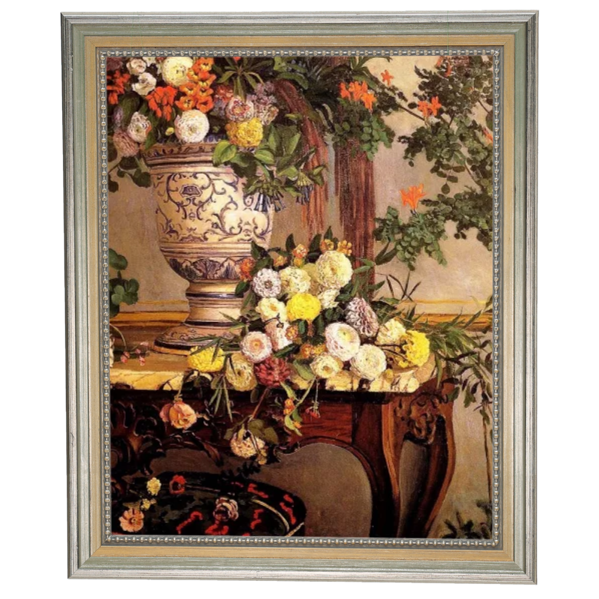 Frederic Bazille floral oil painting reproduction