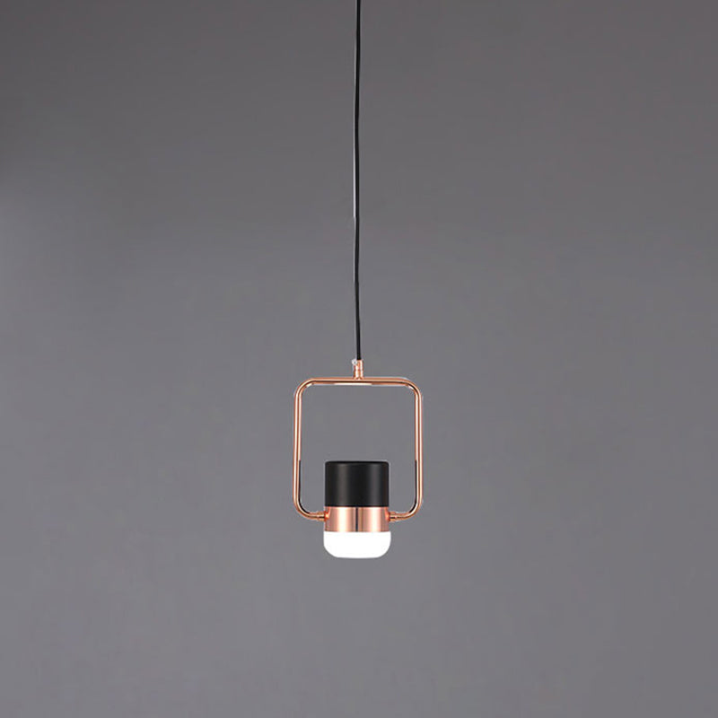 Cooley pendant light - modern metal and glass design.
