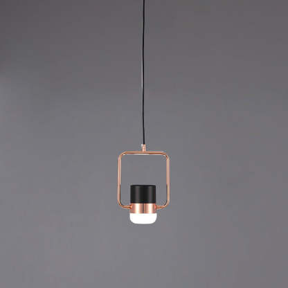 Cooley pendant light - modern metal and glass design.