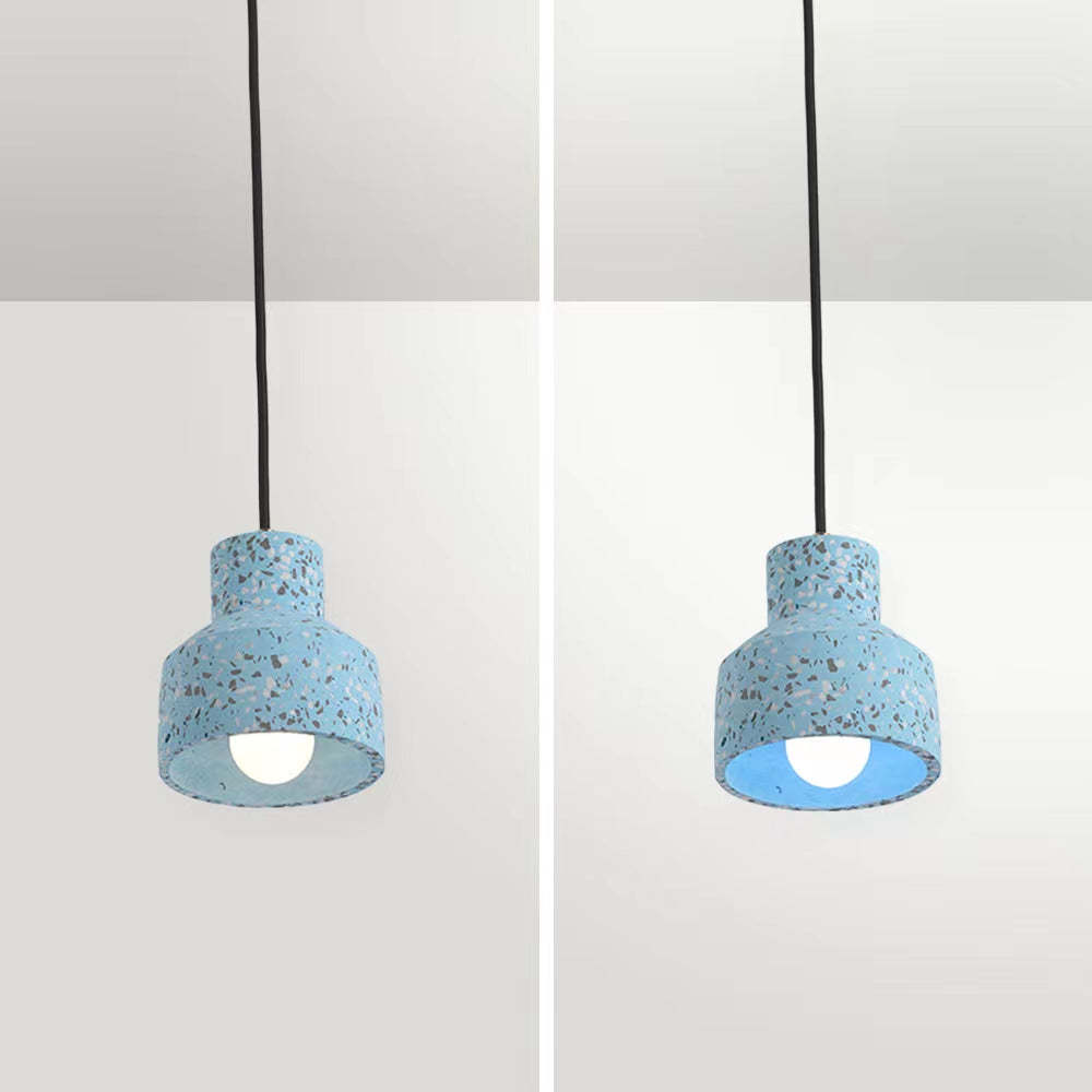 Blue Terrazzo Morandi Pendant Light, modern design