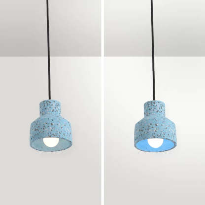 Blue Terrazzo Morandi Pendant Light, modern design