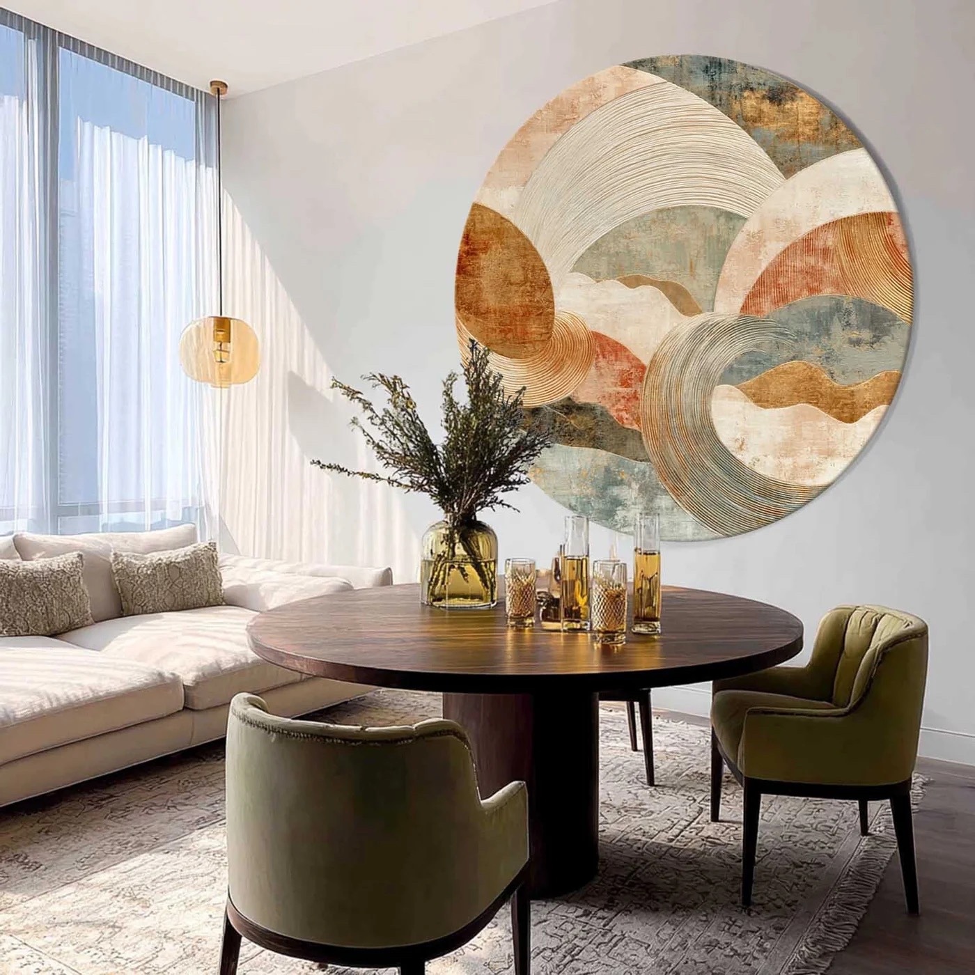 Round Wall Art #MS289