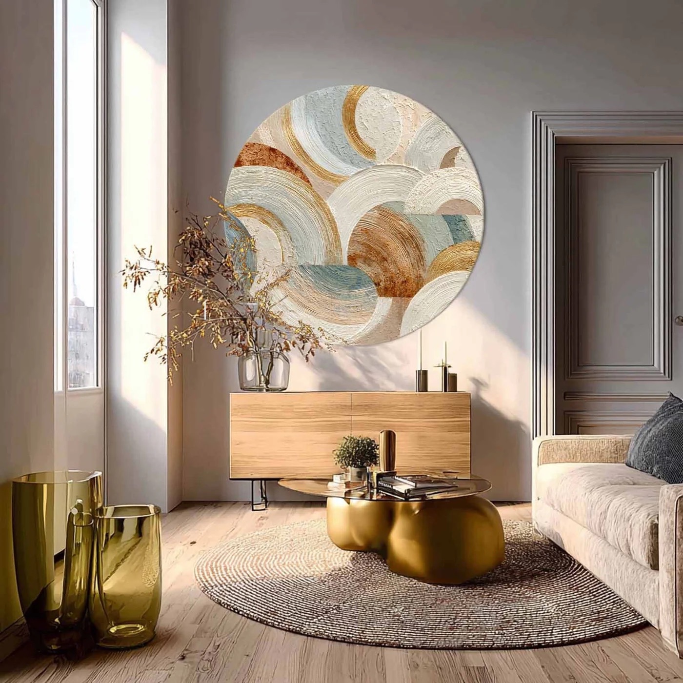 Round Wall Art #MS294