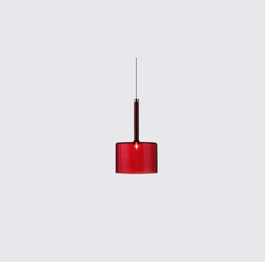 Hailie Red Glass Pendant Light - Modern Lighting Solution
