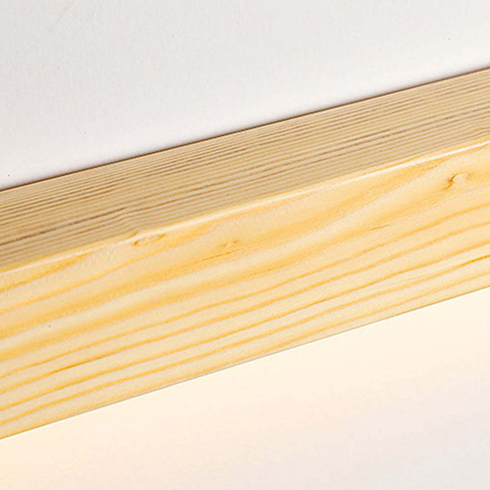 Ozawa Wall Lamp wood grain detail
