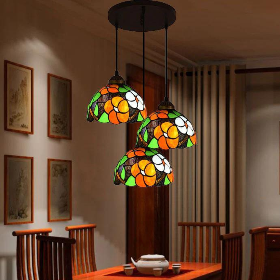 Eryn Vintage Pendant Light over dining table