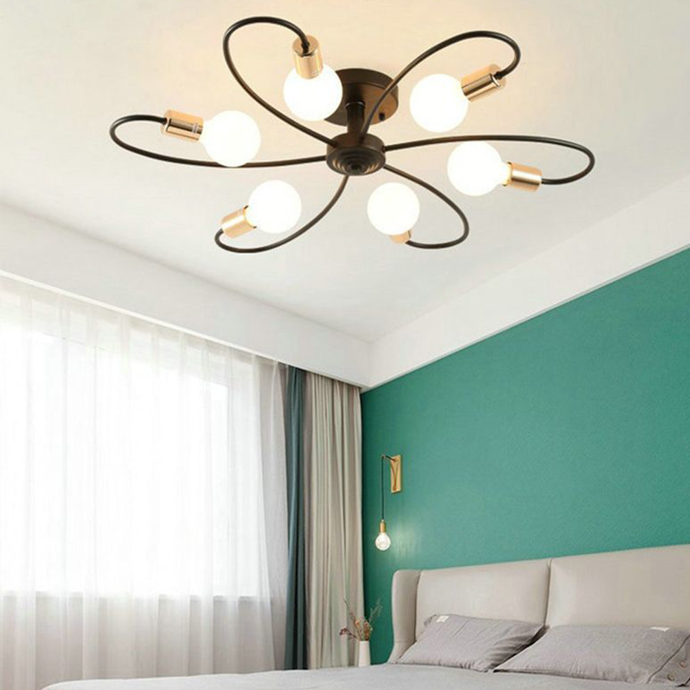 Valentina Modern Ceiling Light, bedroom interior design