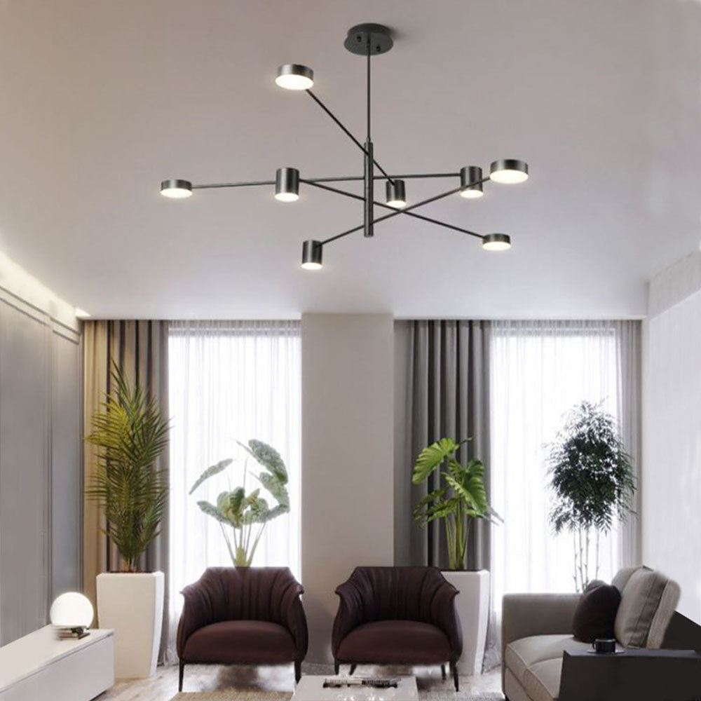 Weiss Pendant Light Branch Industrial Metal Bedroom