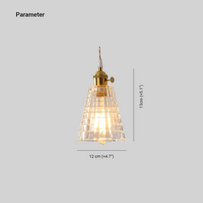 Hailie Art Deco Pendant Light Dimensions