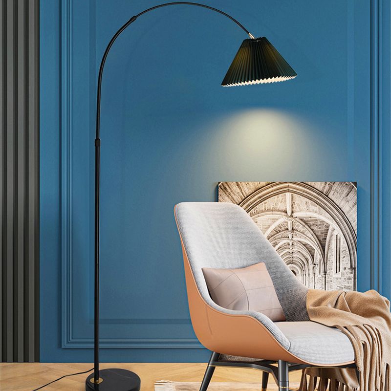 Eryn Floor Lamp in a Modern Living Room Setting