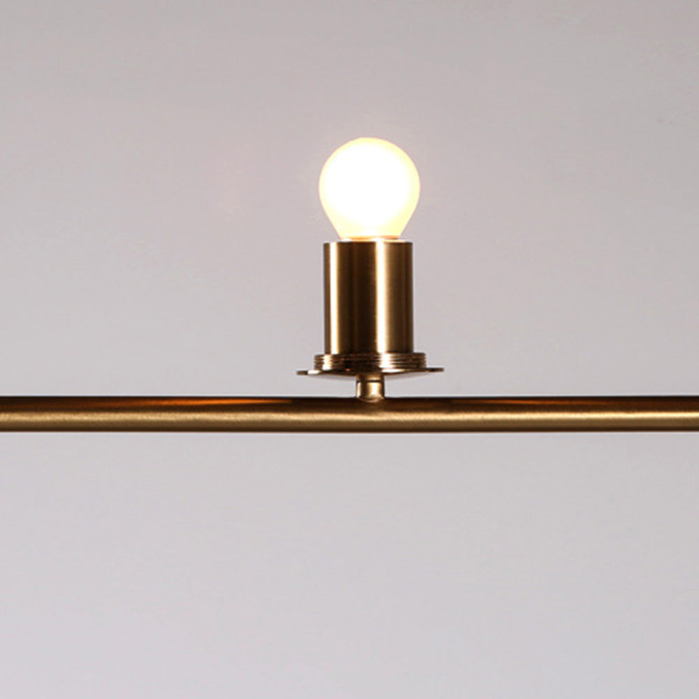 Valentina Modern Brass Floor Lamp, Bulb Detail