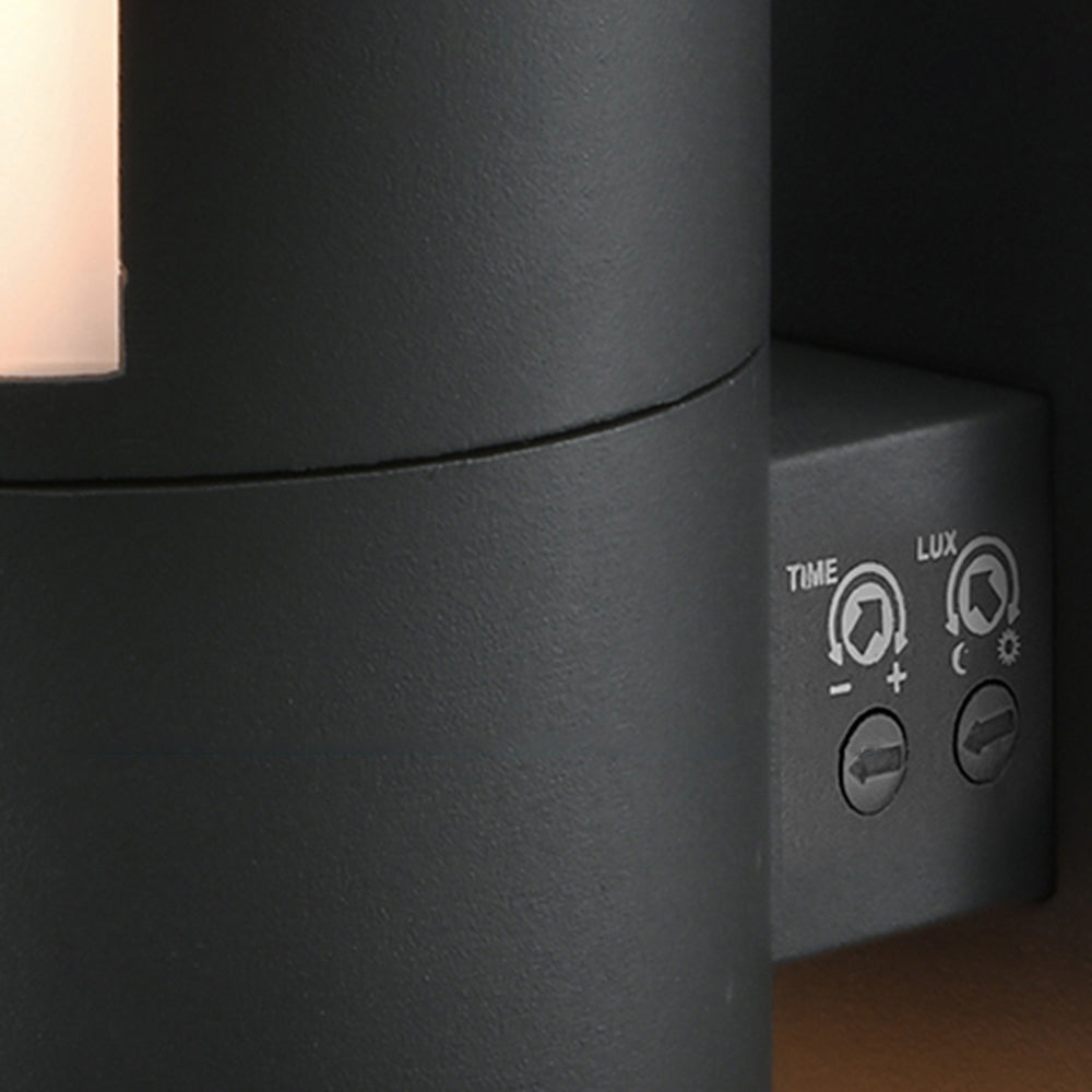 Orr Outdoor Lamp: Time & LUX Settings