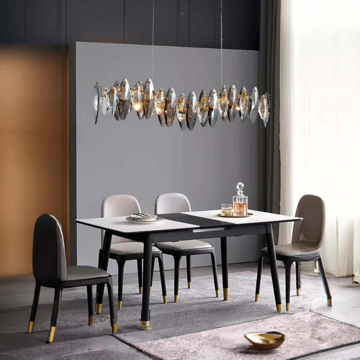 Marilyn Chandelier over dining table