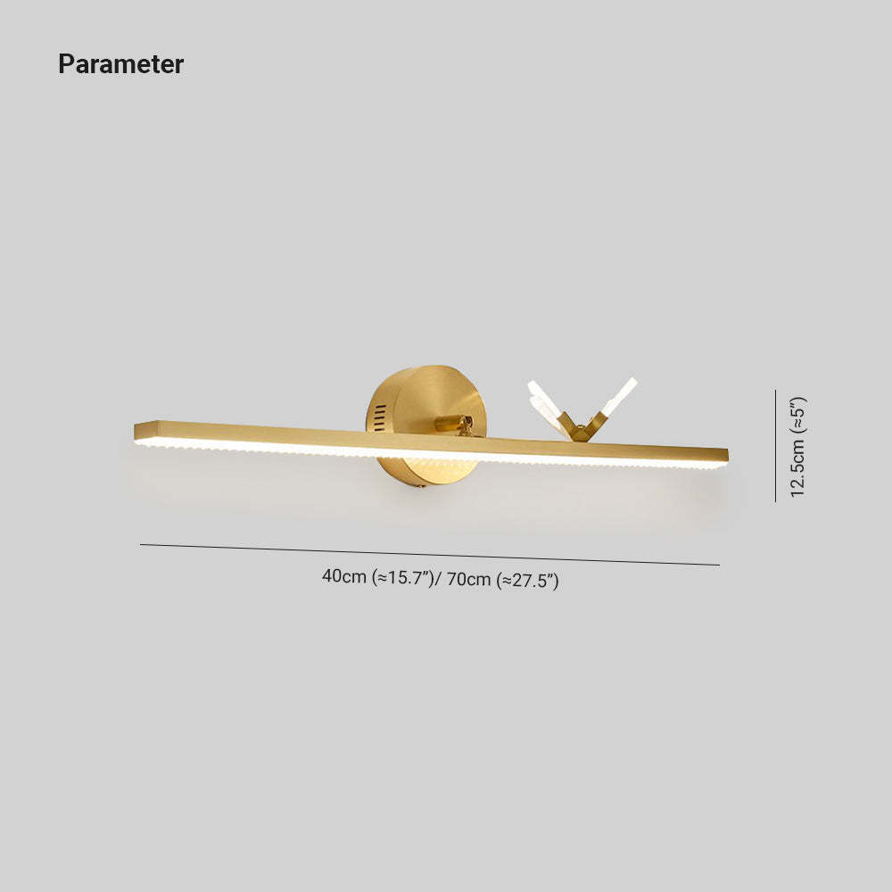 Kady Butterfly Linear Wall Lamp Dimensions