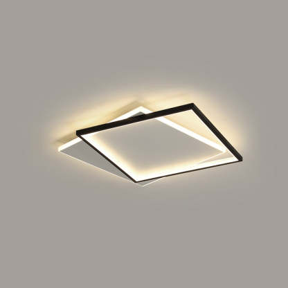 Modern Quinn Square Ceiling Light - Geometric Design