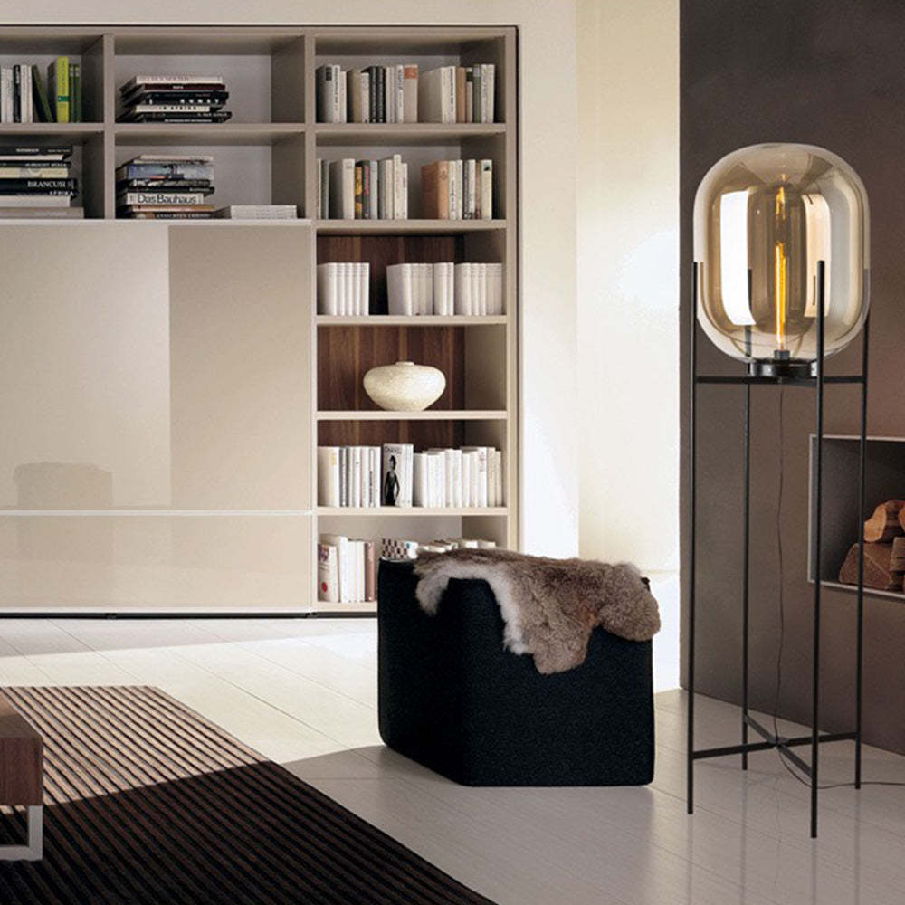 Salgado floor lamp in a modern living room setting