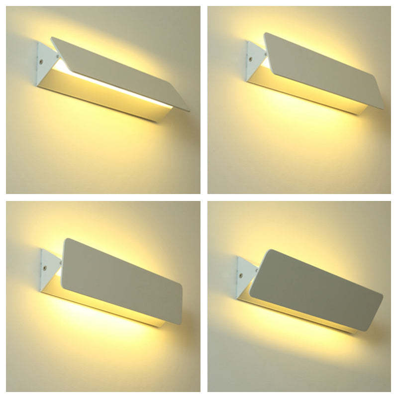 Orr LED Wall Lamp angles, Las Sola Lighting