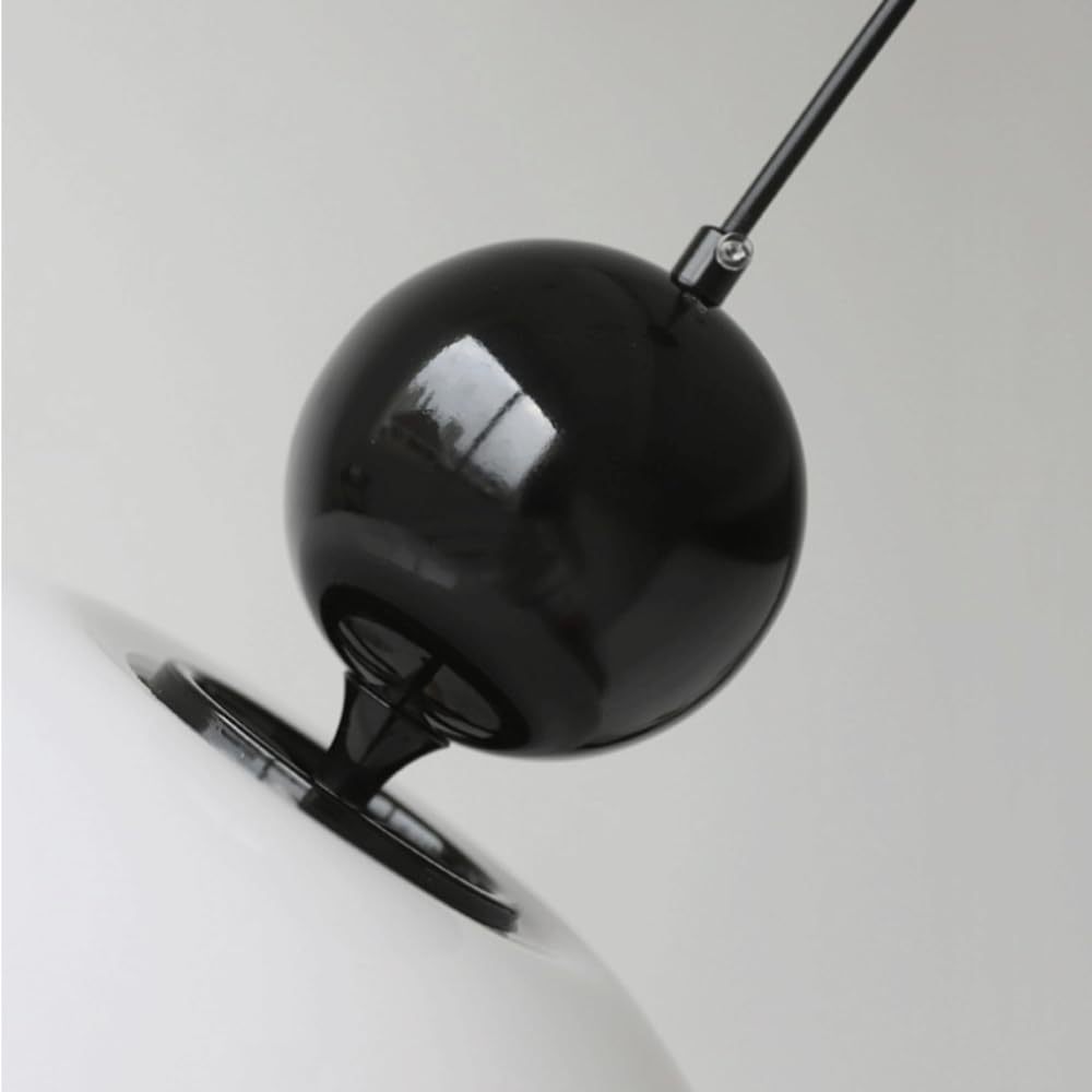Morandi Modern Pendant Light - Black and White Detail