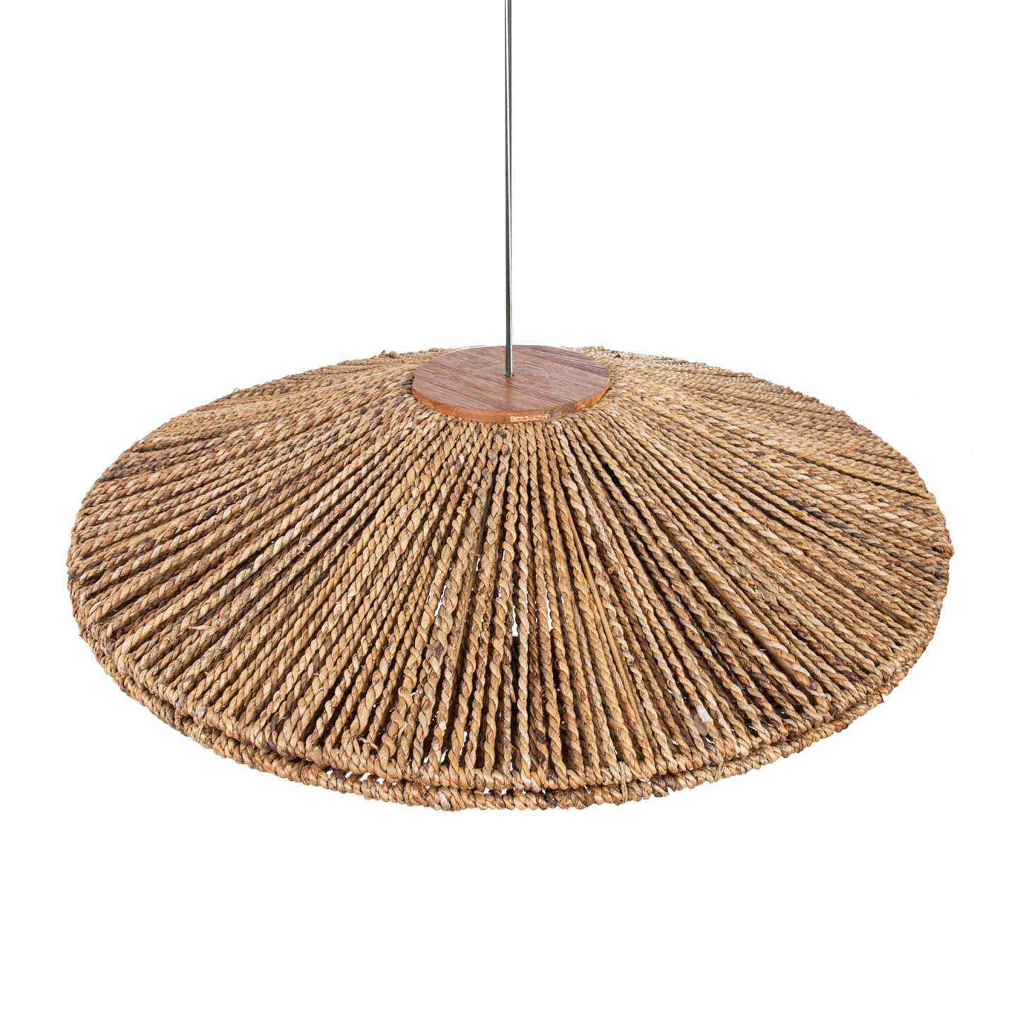 Muto Rattan Pendant Light - Natural Woven Shade