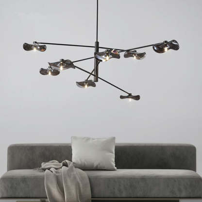 Carins pendant light, modern metal branch design