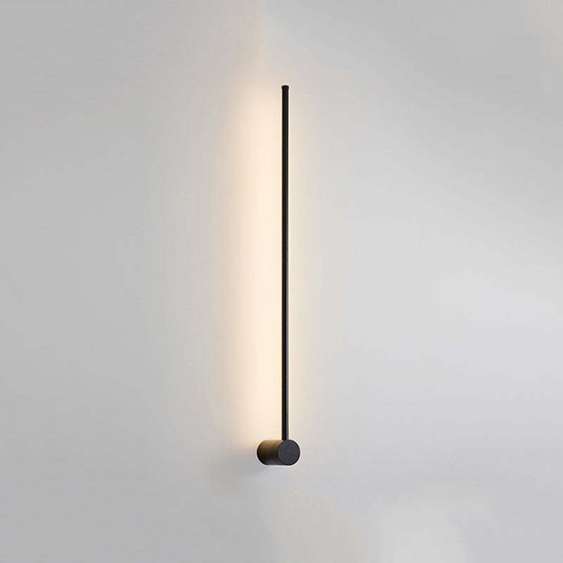 Minimalist LED outdoor wall lamp for gardens Edge Minimalist Rotatable Linear LED Outdoor Wall Lamp Metal Corridor Garden