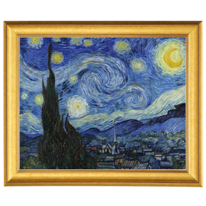 Van Gogh's Starry Night oil painting reproduction