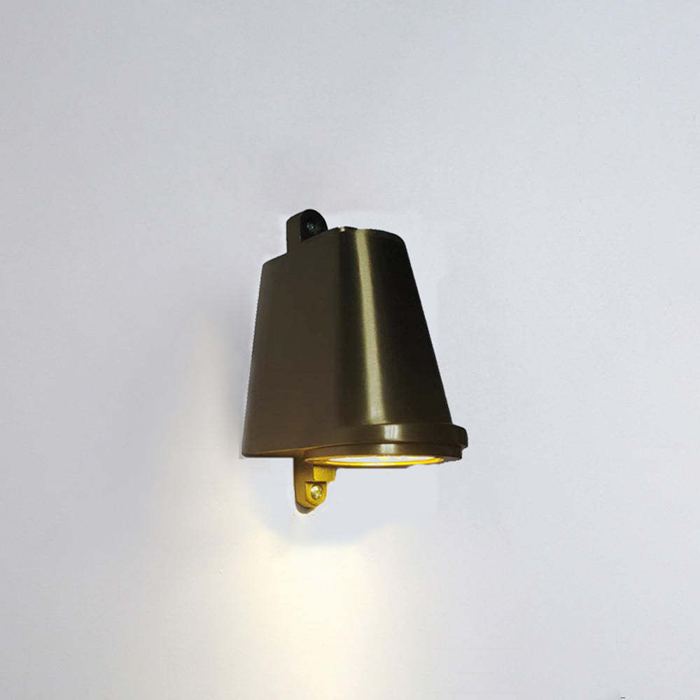 Orr industrial metal wall lamp, bronze finish. Las Sola