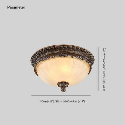 Arisha bronze ceiling light dimensions