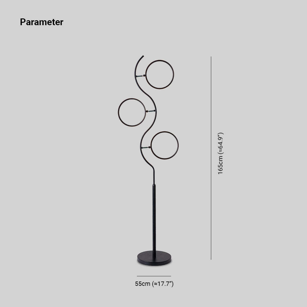 Louise Modern Nordic Floor Lamp - Dimensions and Design