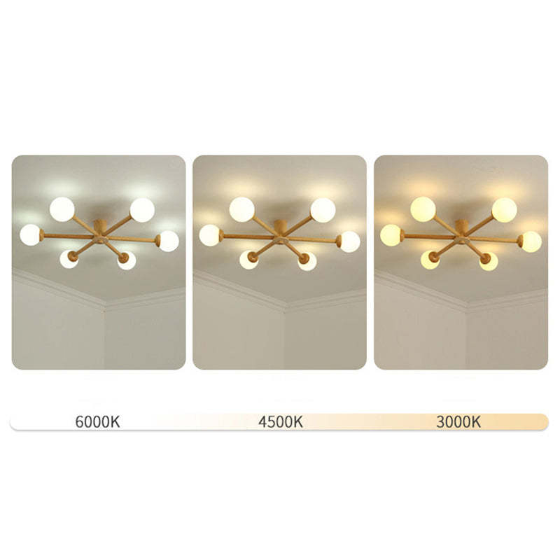 Dimmable Ozawa ceiling light with 3 color temperatures.