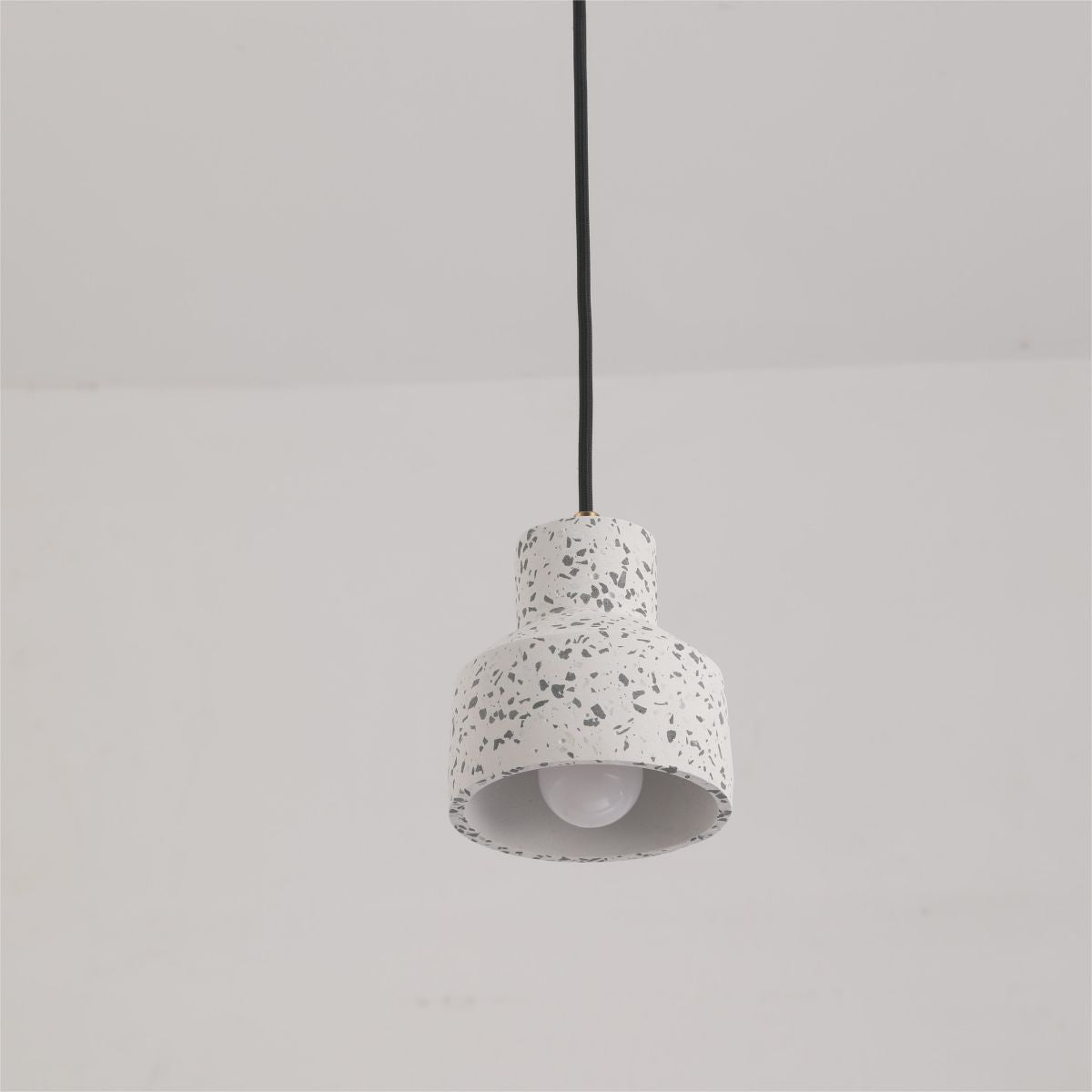 Terrazzo Pendant Light, Modern Cement Lighting
