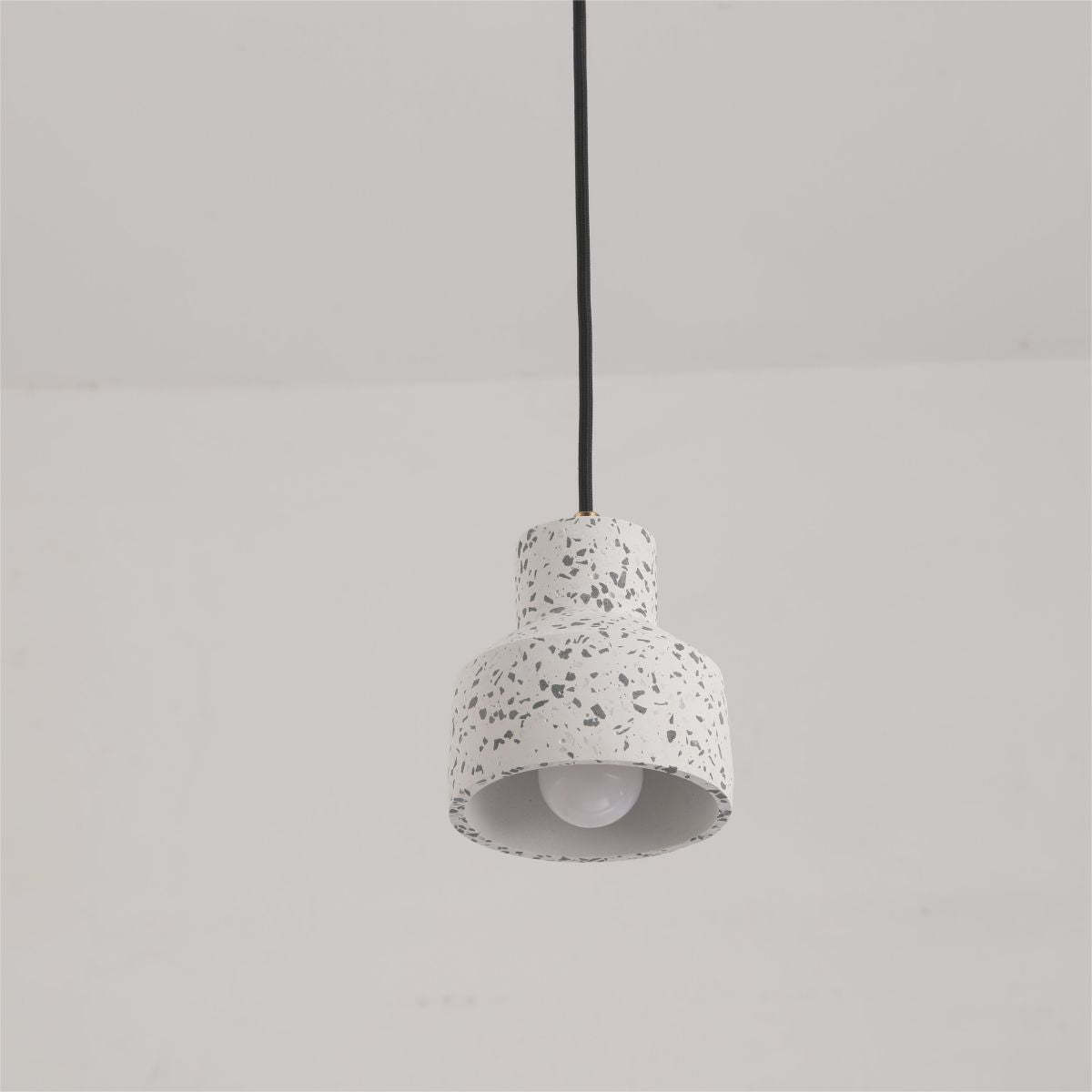 Terrazzo Pendant Light, Modern Cement Lighting