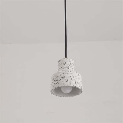 Terrazzo Pendant Light, Modern Cement Lighting