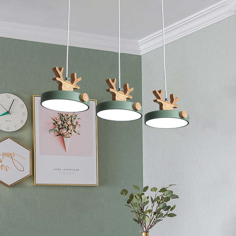 Morandi Deer Pendant Lights: Modern Home Lighting Fixture