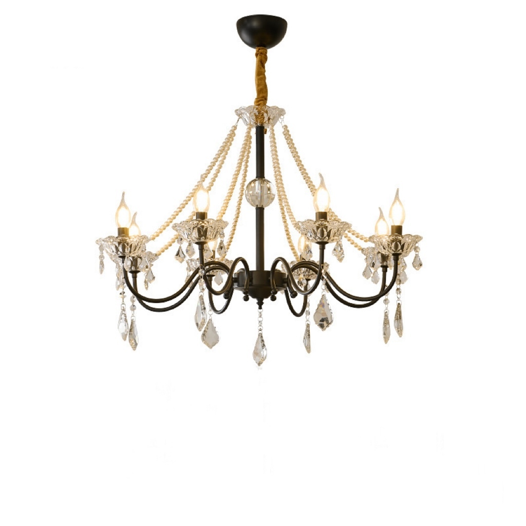 Marilyn Vintage Classical Glass Chandelier Pendant Light Living Room Bedroom