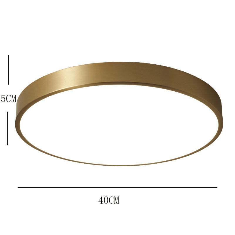 Quinn Nordic LED Ceiling Light Dimensions - 40cm x 5cm