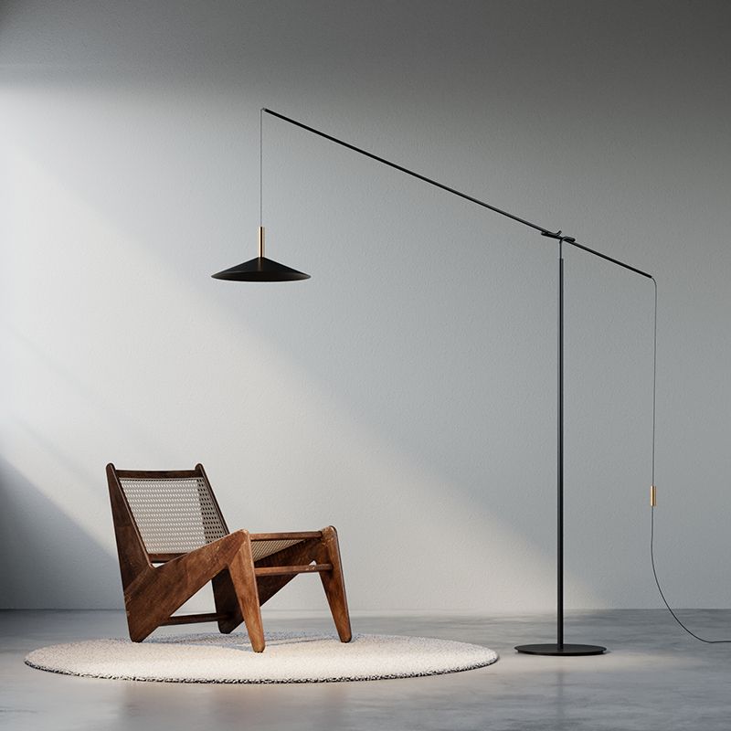 超美品！お値下げ可！CAMPANA FLOOR LAMP Black CAMPANA FLOOR LAMP Black｜フロアランプ｜IDEE SHOP Online