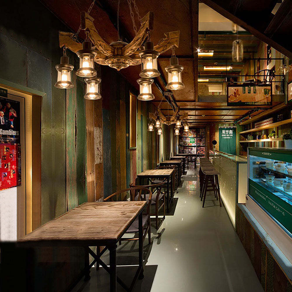 Austin pendant light in restaurant setting