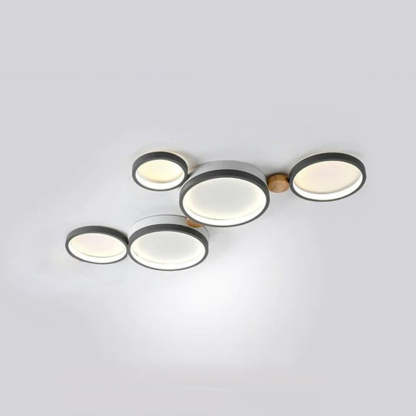 Sienna Round Flush Mount Ceiling Light, Modern lighting design