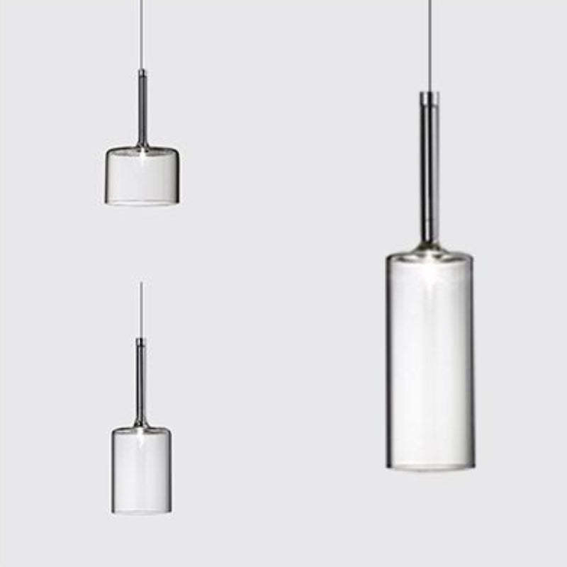 Hailie clear glass pendant lights, modern design by Lassola