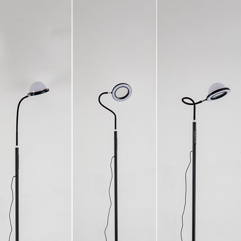 Eryn Modern Globe Floor Lamp - Adjustable Head