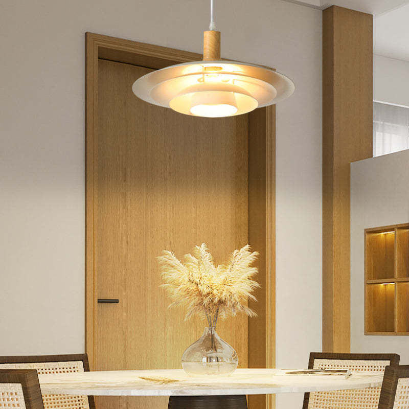 Morandi Modern LED Pendant Light over dining table
