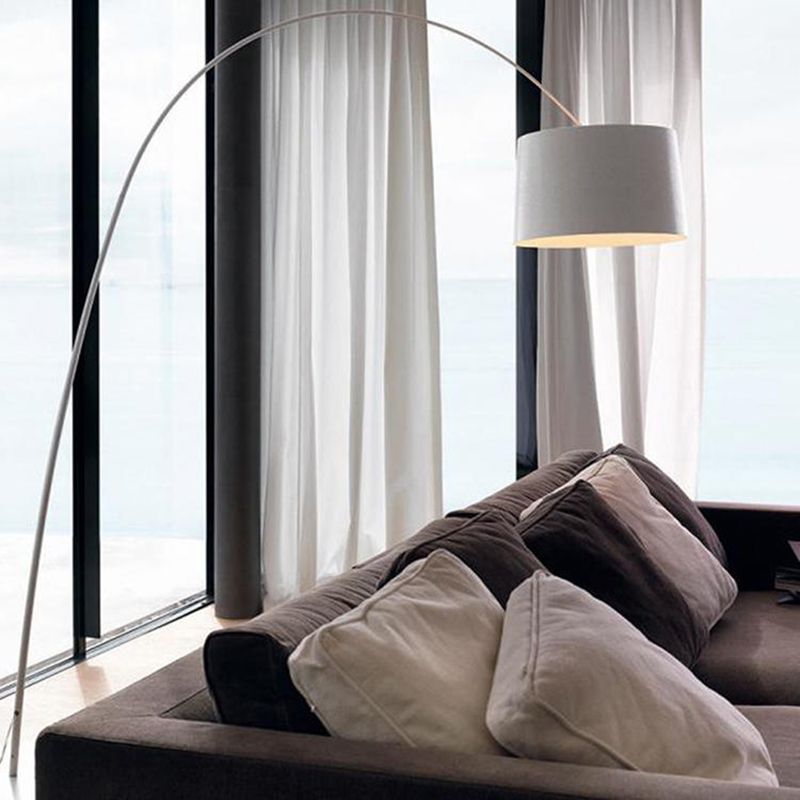 Eryn Floor Lamp in Modern Living Room with large window